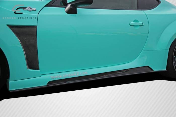 Subaru BRZ Carbon Creations 86-R Wide Body Side Skirts Rocker Panels - 2 Piece - 109106 thumbnail 3