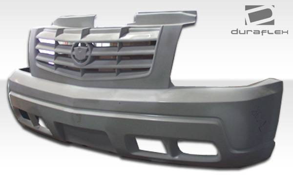 Chevrolet Tahoe Duraflex Escalade Conversion Front Bumper Cover With Grille - 1 Piece - 103033 thumbnail 2