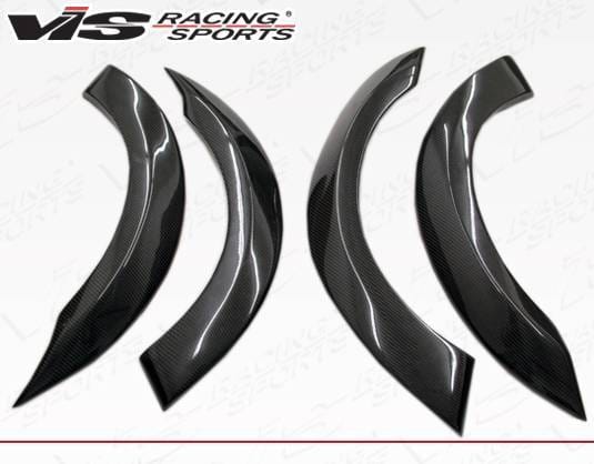 Honda Civic 2DR VIS Racing Custom Carbon Fiber Fender Flares - 92HDCVC2DCUS-076C thumbnail 2