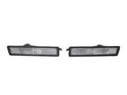 BMW 5 Series Black Frame Clear Front Or Rear DEPO Bumper DEPO Side Marker Lights