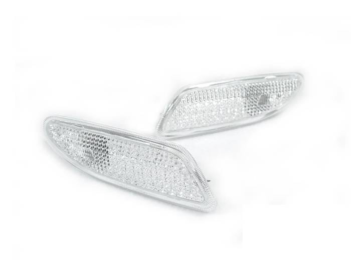 Mercedes W203 C-Class Clear DEPO Bumper Lights