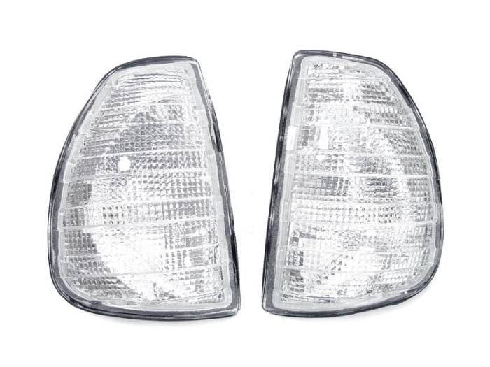 Mercedes W123 DEPO Clear Corner Lights Set