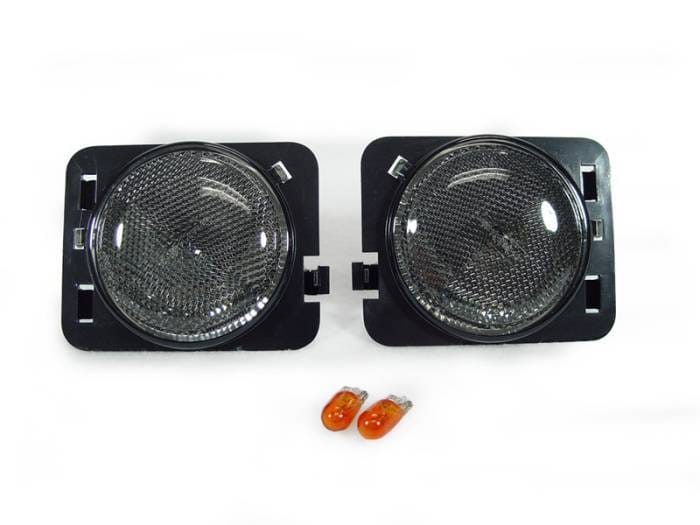 Jeep JK Wrangler JK Smoke DEPO Bumper DEPO Side Marker Light