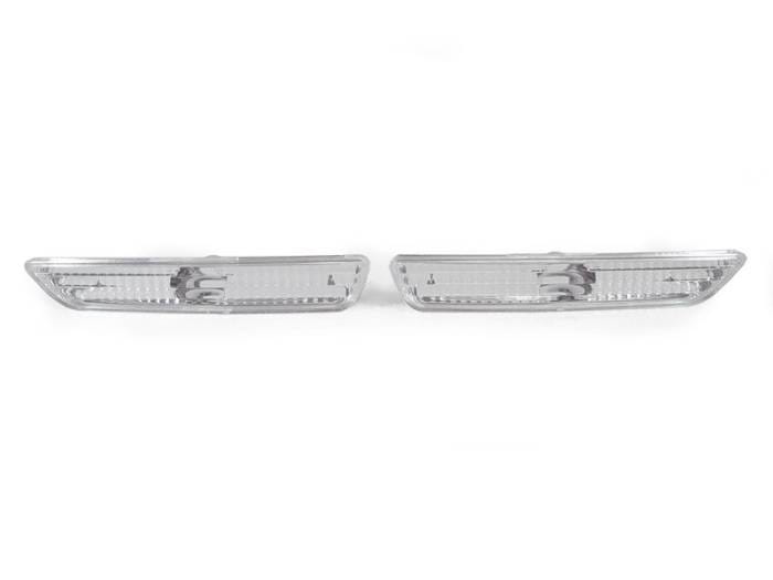 Ford Mustang Clear Crystal DEPO Bumper DEPO Side Marker Lights
