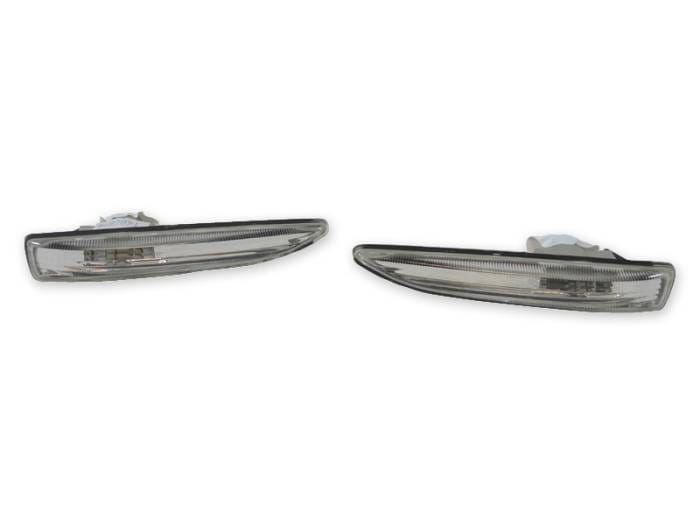 BMW E65 / E66 7 Series Am Clear DEPO Side Marker Lights Set