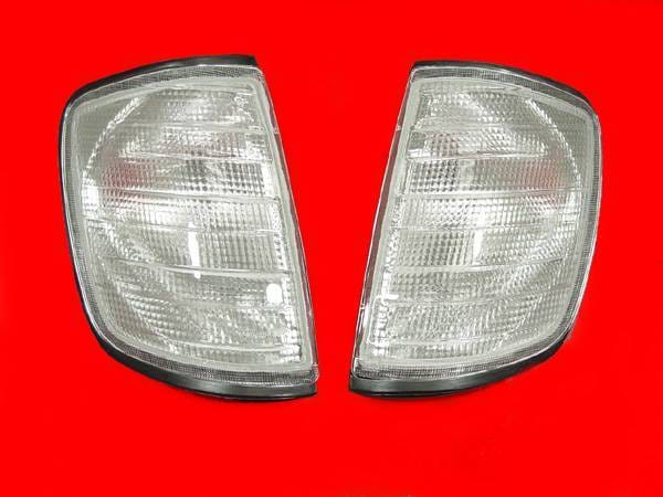 Mercedes W124 DEPO Clear Corner Lights