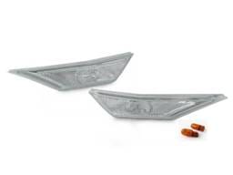 Honda Civic Clear DEPO Front Bumper Side Marker