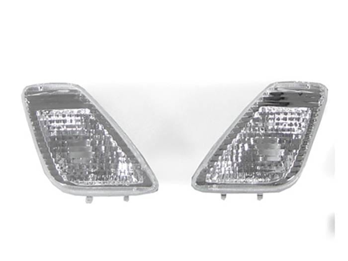 Jeep TJ Wrangler Crystal Clear DEPO Bumper DEPO Side Marker Light