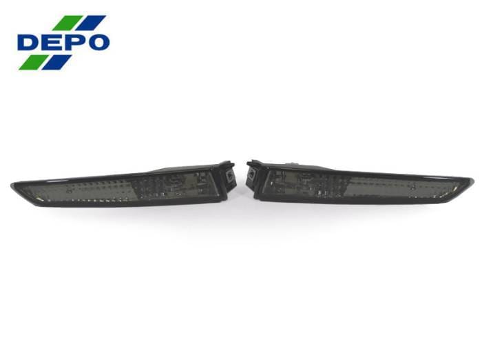 Ford Fusion Crystal Smoke DEPO Bumper DEPO Side Marker Light