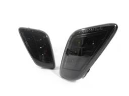Jeep Wrangler TJ Black Smoke White Led DEPO Side Marker Lights