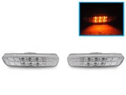Lexus RX300 Crystal Clear Amber Led DEPO Front Bumper Side Marker