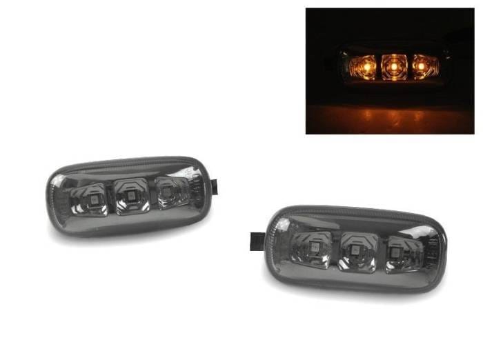 B6 & 2006-2008 B7 Audi A4/S4/Rs4 Smoke Amber Led DEPO Side Marker Lights