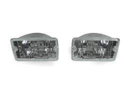 Jeep TJ Wrangler Crystal Clear DEPO Bumper Signal Light