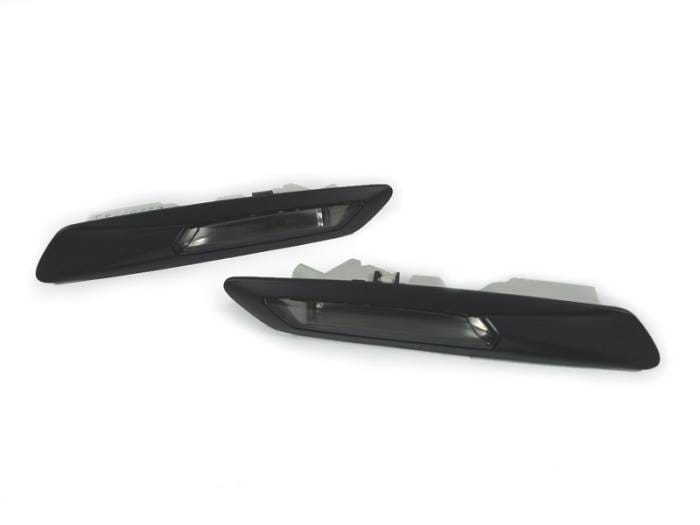 BMW F07 5 Series Gt Smoke Matte Black Frame DEPO Side Marker