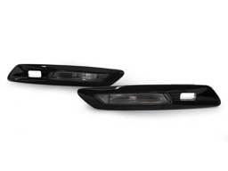 BMW F10/F11 With Parking Assist Smoke Glossy Black Frame DEPO Side Marker