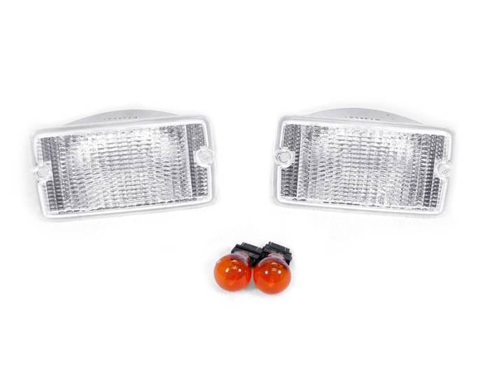 Jeep TJ Wrangler Clear DEPO Bumper Signal Light