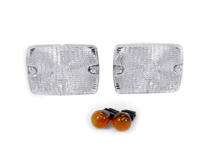 Jeep YJ Wrangler Clear DEPO Bumper Signal Light