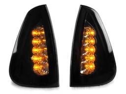 Dodge Charger Black Smoke DEPO Corner Light- Amber Led