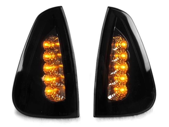 Dodge Charger Black Smoke DEPO Corner Light- Amber Led