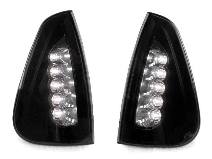 Dodge Charger Black Smoke DEPO Corner Light- White Led