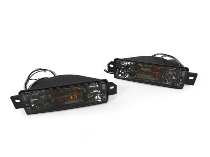 BMW E30 Crystal Smoke DEPO Bumper Lights
