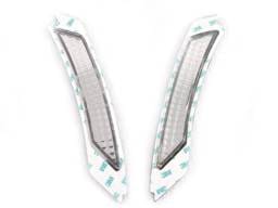 BMW E90/E91 4D/5D Crystal Clear DEPO Front Bumper Reflector