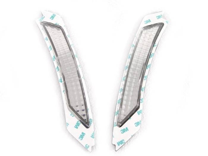 BMW E90/E91 4D/5D Crystal Clear DEPO Front Bumper Reflector