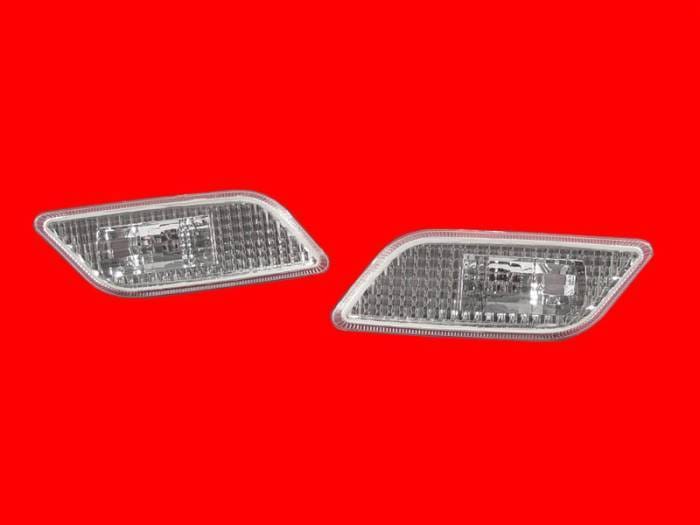 Mercedes C207 E- Class 2D Crystal Clear Front DEPO Bumper Light