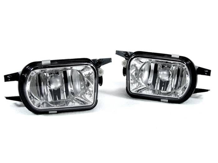 Mercedes MBZ W203/01-04 R170/00-02 W215 Am Crystal DEPO Fog Lights Set + Bulbs