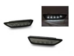 Mercedes R230 Sl Class (Non-Amg) Smoke White Led DEPO Bumper Side Marker
