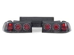 Mitsubishi Eclipse Carbon Fiber Look Rear 3 Piece DEPO Tail Light
