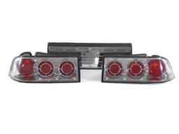 Mitsubishi Eclipse Chrome Clear Rear 3 Piece DEPO Tail Light