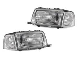 Audi 80 / 90 / Coupe / Cabrio Euro DEPO Headlight - Set - Corner Sold Separately