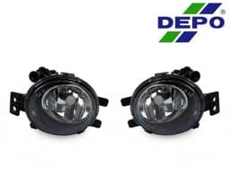 BMW E82/E88 1 Series Am Replacement DEPO Fog Lights Set + Bulbs