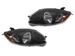 Mitsubishi Eclipse Dm Black Housing DEPO Headlights