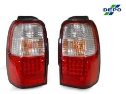 Toyota 4Runner Red/Clear Led Rear DEPO Tail Light