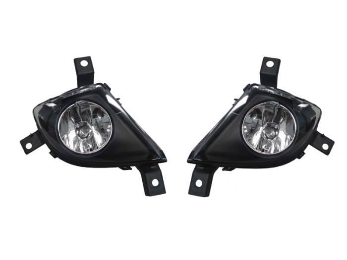 BMW E90 / E91 Am DEPO Fog Lights Set + H8 Halogen Bulbs