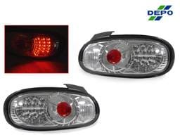 Mazda MX-5 Miata Red/Clear Led DEPO Tail Light