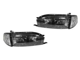 Toyota Camry Dm Black DEPO Headlight + Corner Light
