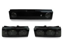 Honda CRX Cr-X Smoke 3 Pieces DEPO Tail Lights