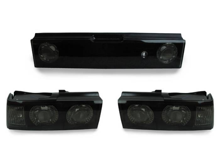 Honda CRX Cr-X Smoke 3 Pieces DEPO Tail Lights