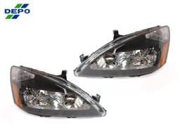 Honda Accord Depo Black DEPO Headlight Set