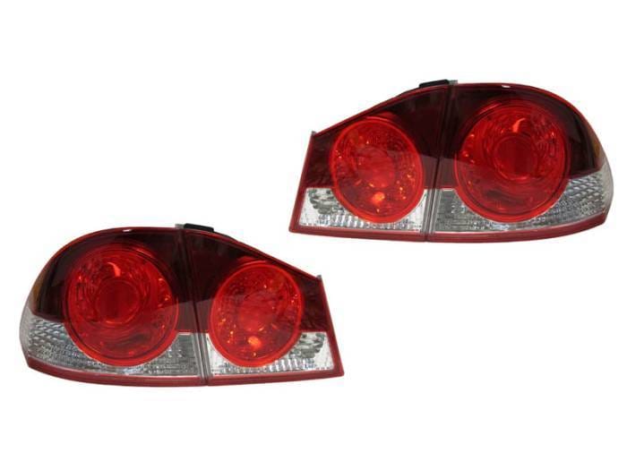 Honda Civic 4D Fd2 Jdm DEPO Tail Lights Set - 4 Pieces