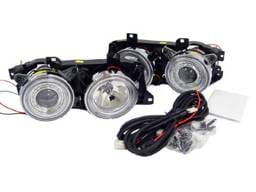BMW E30 3 Series Chrome Projector Angel DEPO Headlight