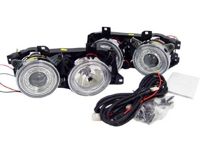BMW E30 3 Series Chrome Projector Angel DEPO Headlight