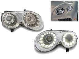 Bentley Oem Facelift Style Switchback Led Chrome Housing Bi-Xenon DEPO Headlight