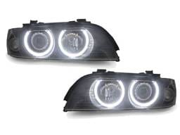 BMW E39 5 Series Xenon D2S Model Uhp Led Angel Halo Projector DEPO Headlight
