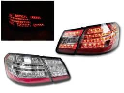 Mercedes W212 E Class 4D Sedan Euro Smoke DEPO Tail Light 4 Pieces Set