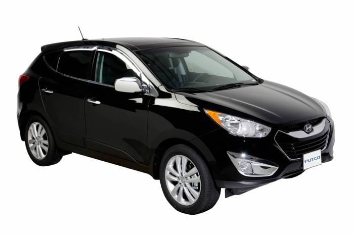 Hyundai Tucson Putco Element Chrome Window Visors - 401766
