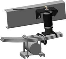 Ride Control Air Spring Helper Kit - Rear - 59502
